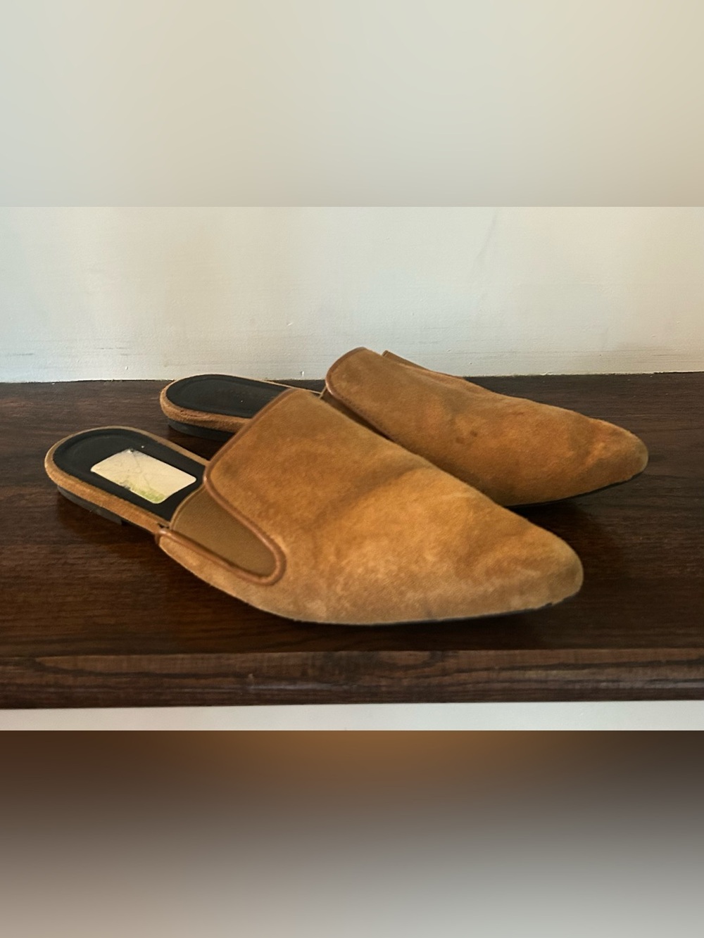 Oliver Cabell Dream Mule in Caramel, Size 9